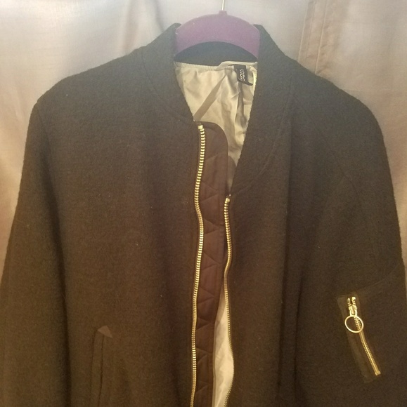 Wool Flight Jacket - Picture 2 of 3